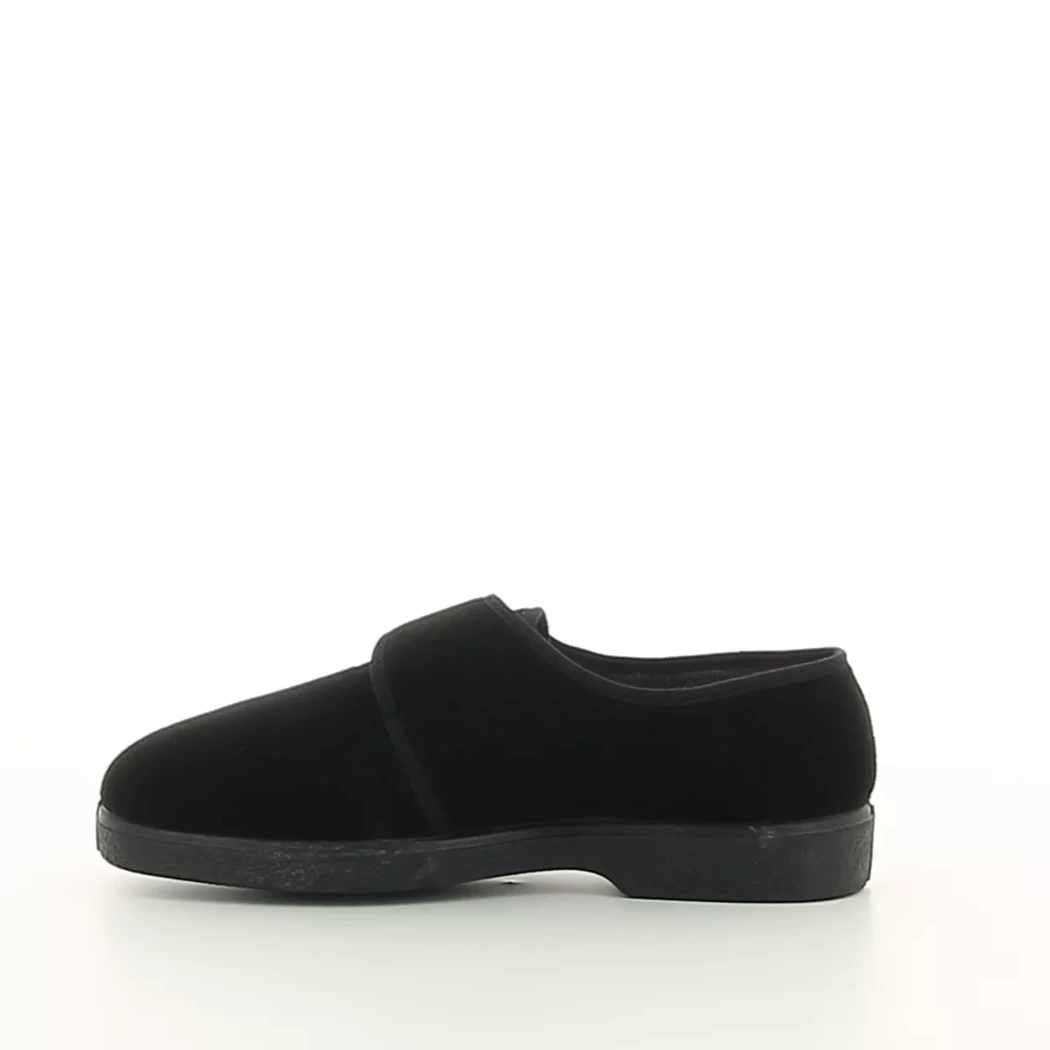 Image (4) de la chaussures Salemedical - Pantoufles et Chaussons Noir en Textile