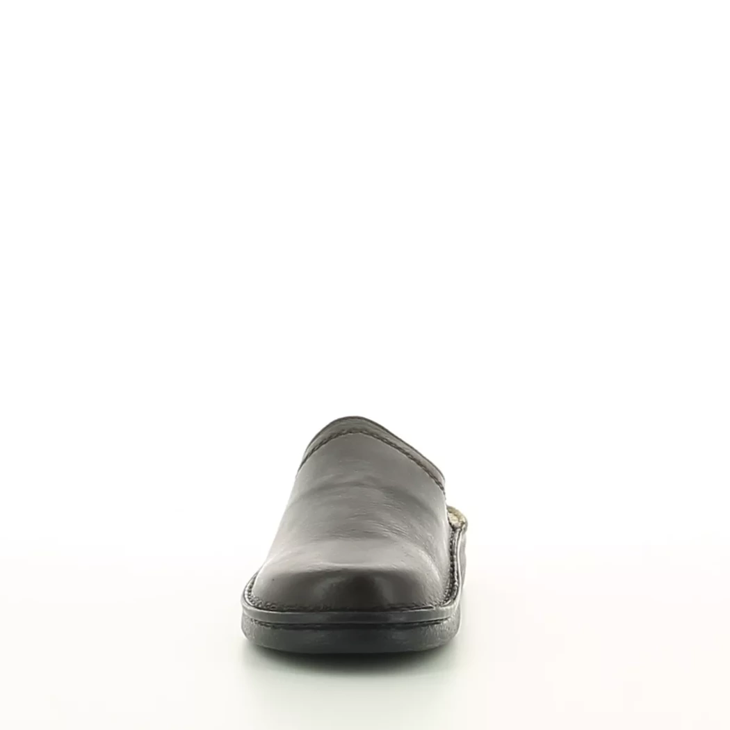Image (5) de la chaussures Soft Wear Anatomic - Pantoufles et Chaussons Marron en Cuir