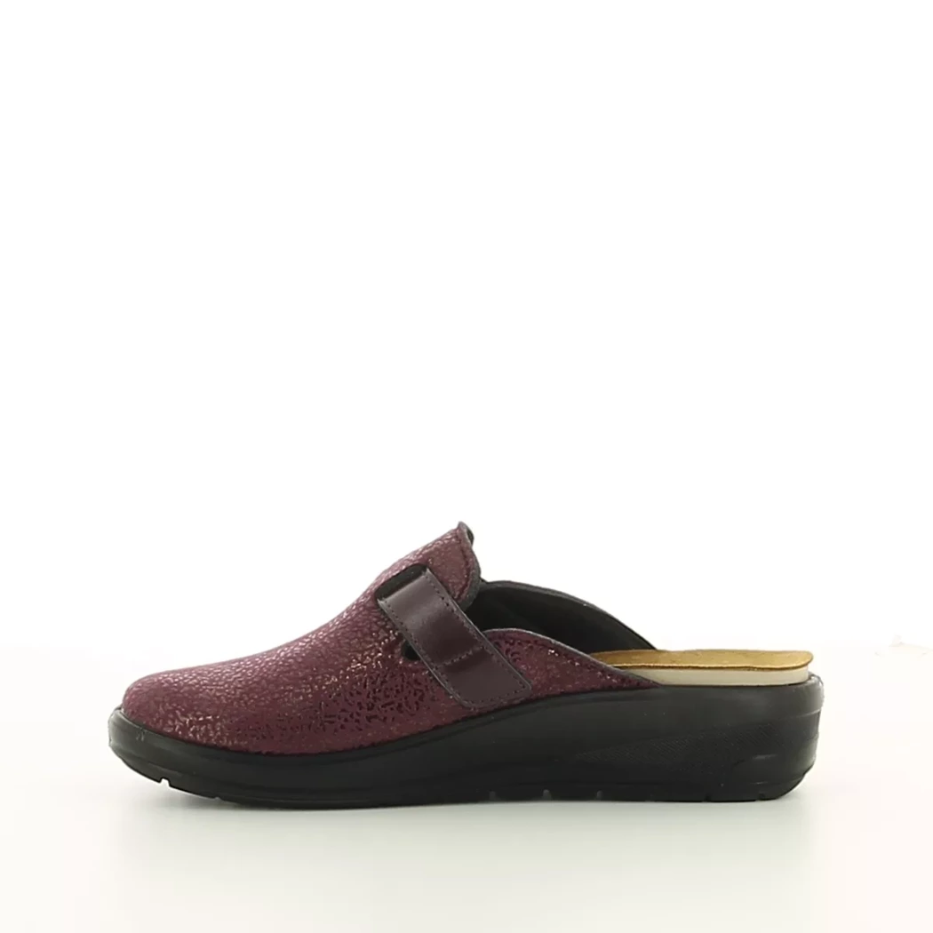 Image (4) de la chaussures Rohde - Pantoufles et Chaussons Bordeaux en Cuir synthétique