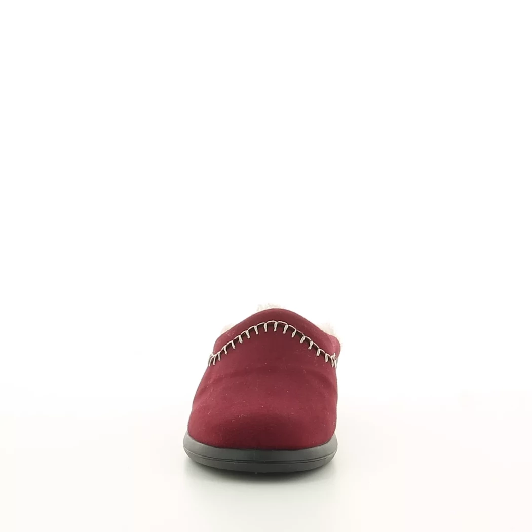 Image (5) de la chaussures Rohde - Pantoufles et Chaussons Bordeaux en Textile