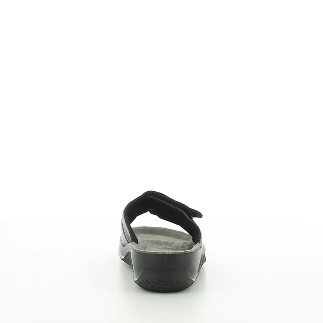 Image (3) de la chaussures Rohde - Mules et Sabots Noir en Cuir