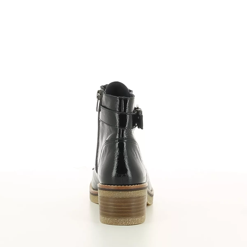 Image (3) de la chaussures Dorking - Bottines Noir en Cuir vernis