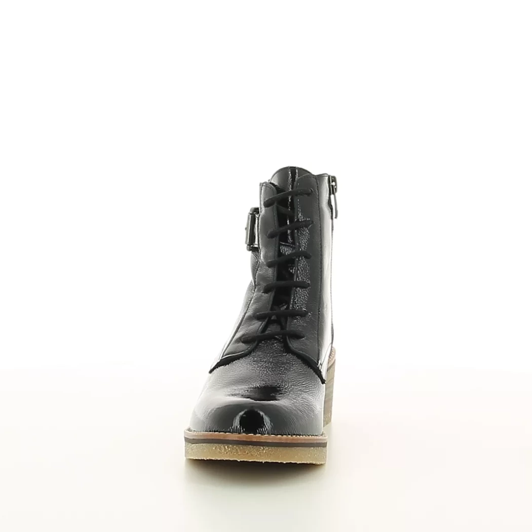 Image (5) de la chaussures Dorking - Bottines Noir en Cuir vernis