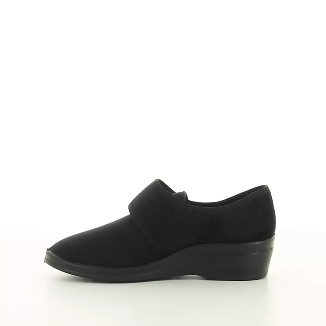 Image (4) de la chaussures Fischer - Pantoufles et Chaussons Noir en Cuir synthétique