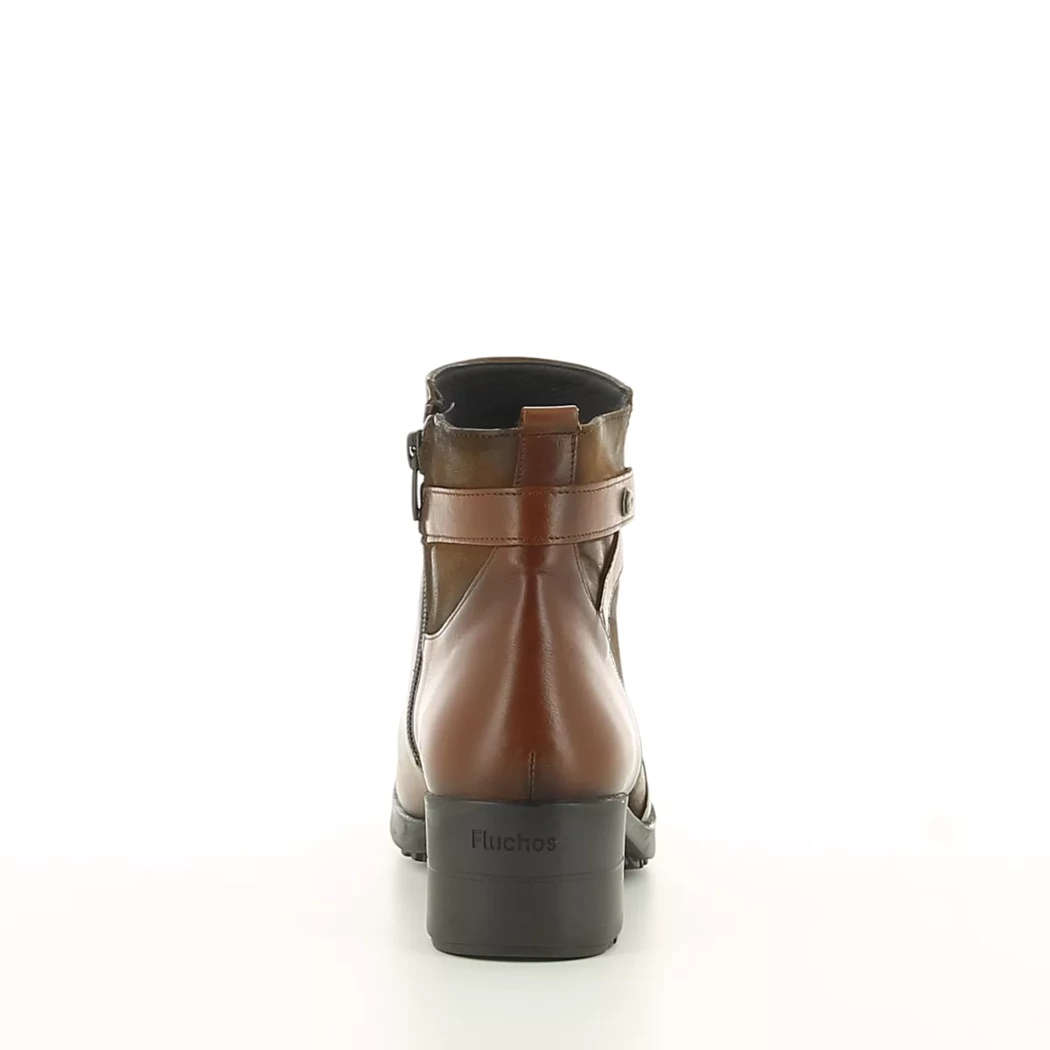Image (3) de la chaussures Fluchos - Boots Cuir naturel / Cognac en Cuir