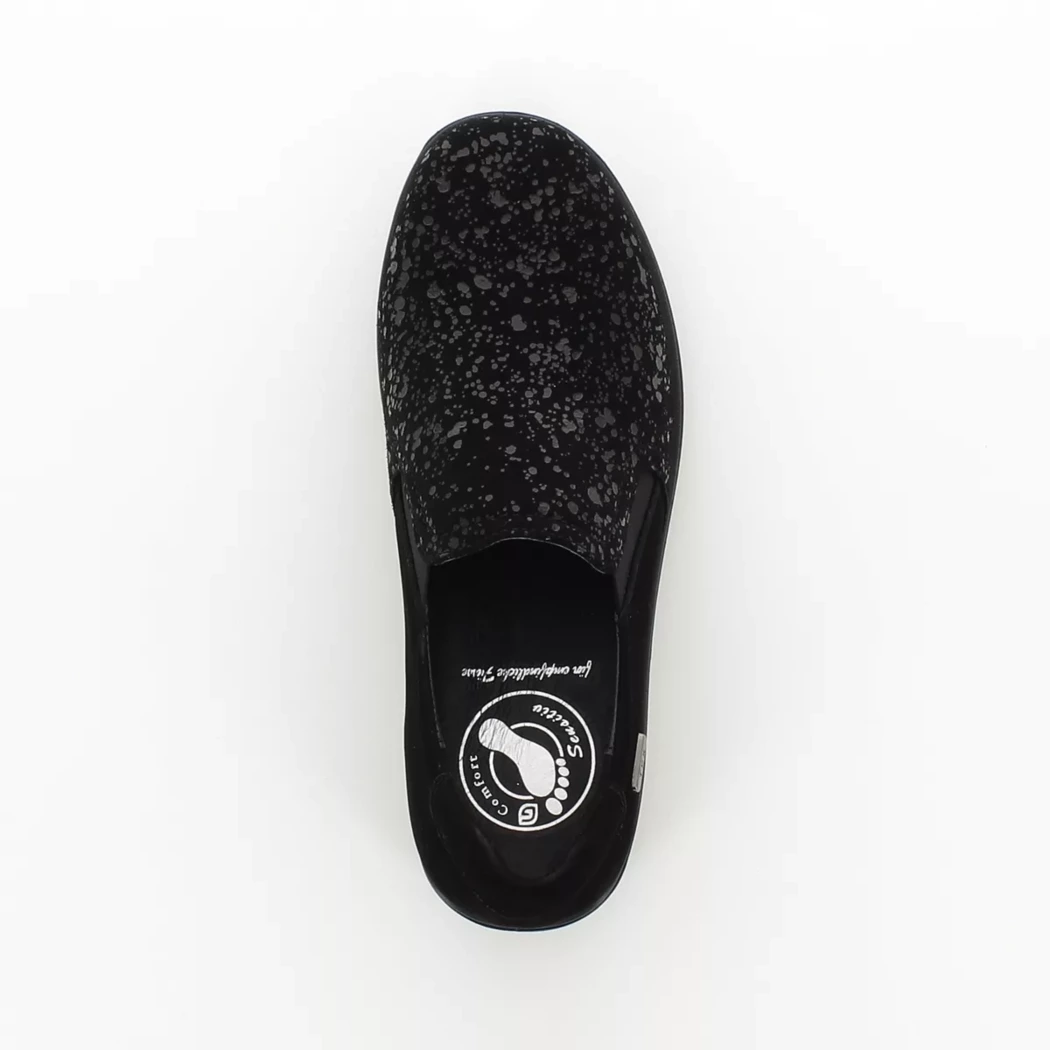 Image (6) de la chaussures G Comfort - Mocassins Noir en Cuir synthétique