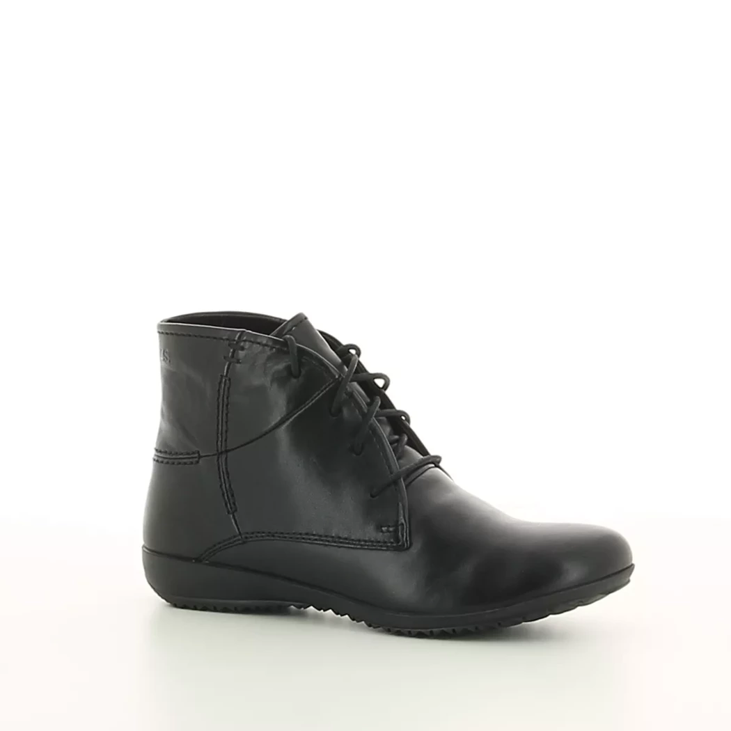 Image (1) de la chaussures Josef Seibel - Bottines Noir en Cuir