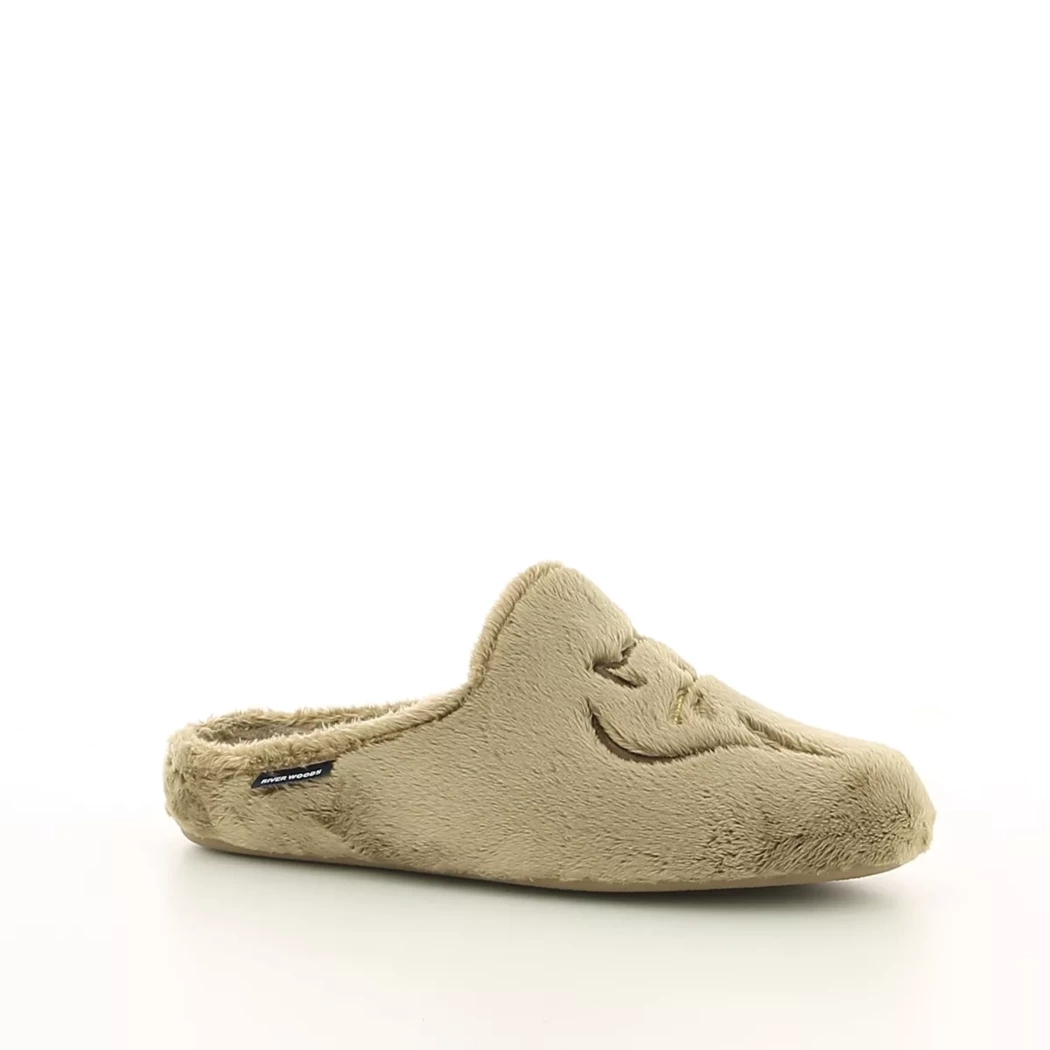 Image (1) de la chaussures Riverwoods - Pantoufles et Chaussons Taupe en Textile