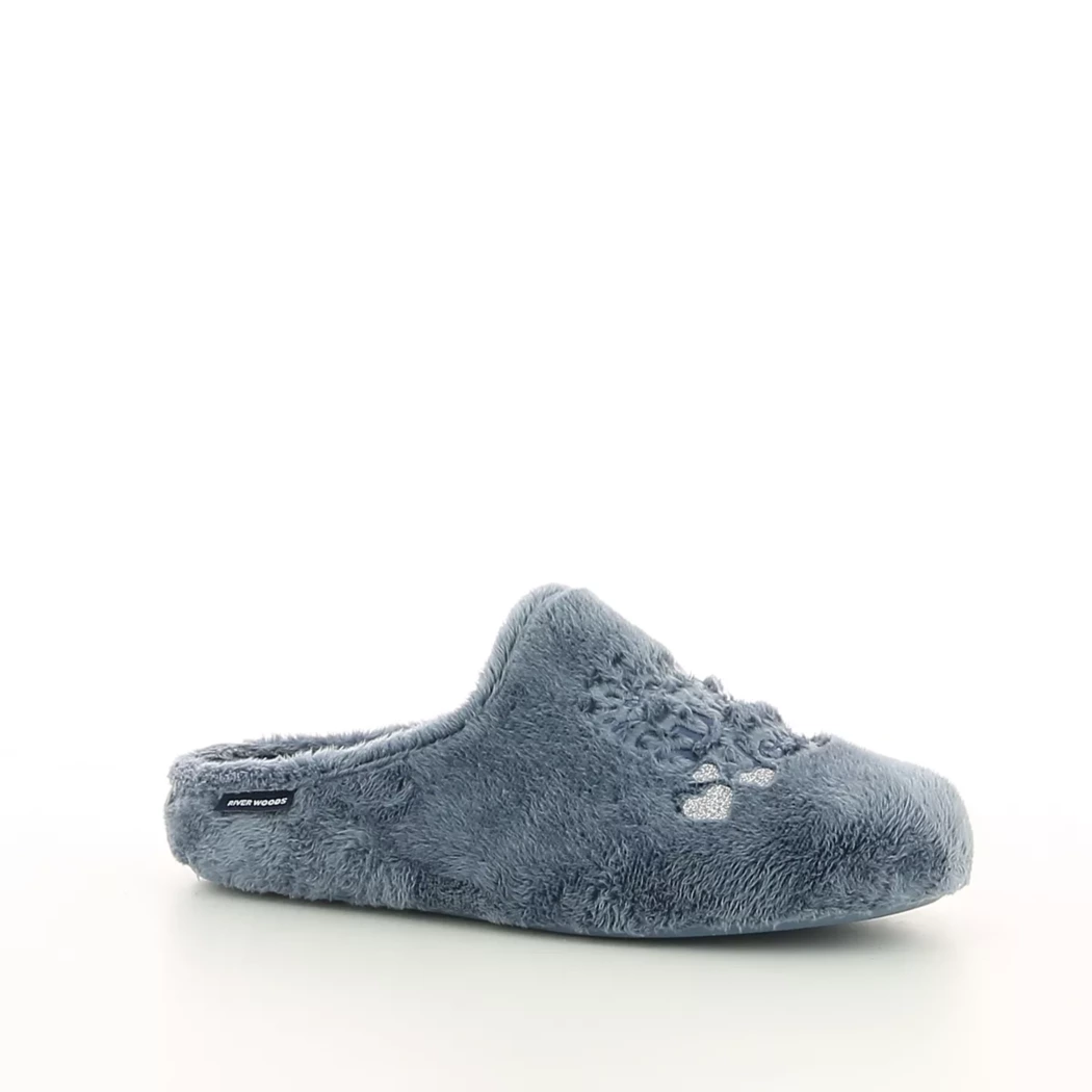 Image (1) de la chaussures Riverwoods - Pantoufles et Chaussons Bleu en Textile
