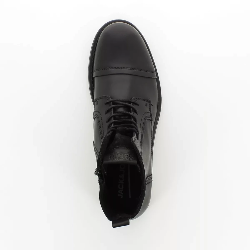 Image (6) de la chaussures Jack & Jones - Bottines Noir en Cuir