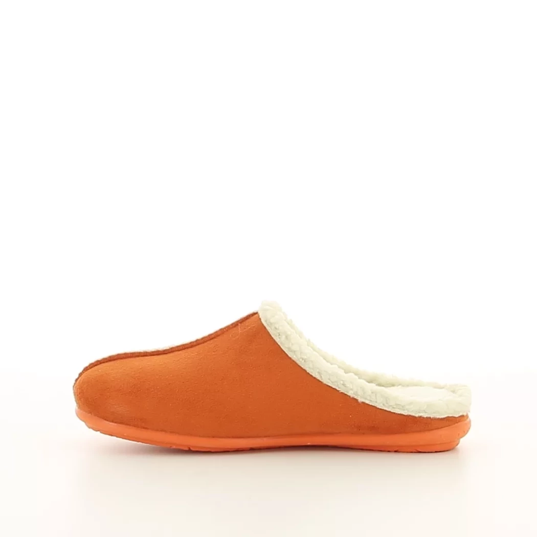 Image (4) de la chaussures La Maison de l'Espadrille - Pantoufles et Chaussons Orange en Textile