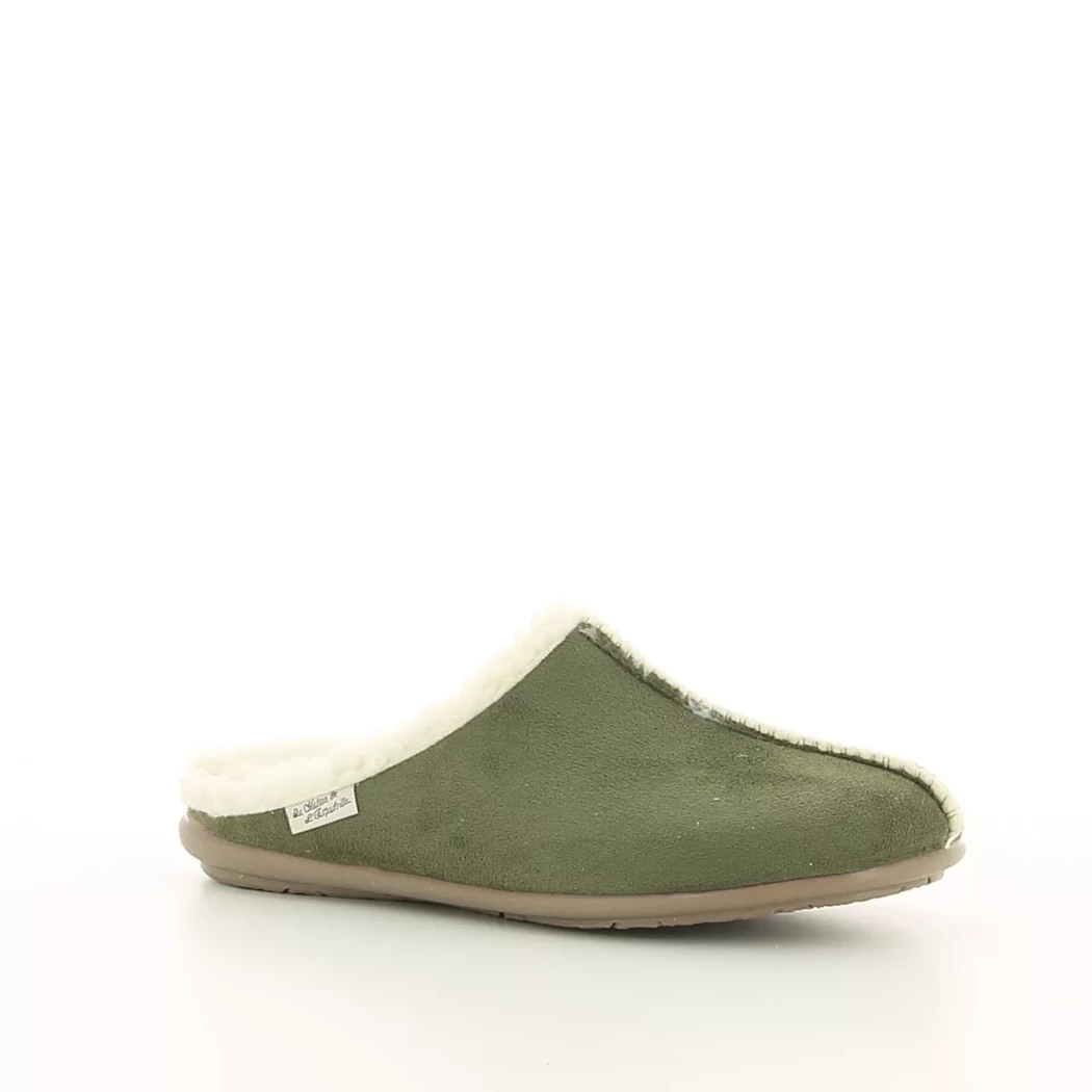 Image (1) de la chaussures La Maison de l'Espadrille - Pantoufles et Chaussons Vert en Textile
