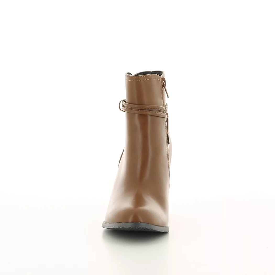 Image (5) de la chaussures Divine Factory - Boots Cuir naturel / Cognac en Cuir synthétique