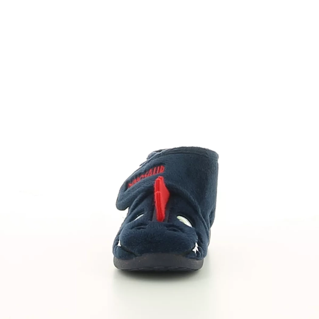 Image (5) de la chaussures Garzon - Pantoufles et Chaussons Bleu en Textile