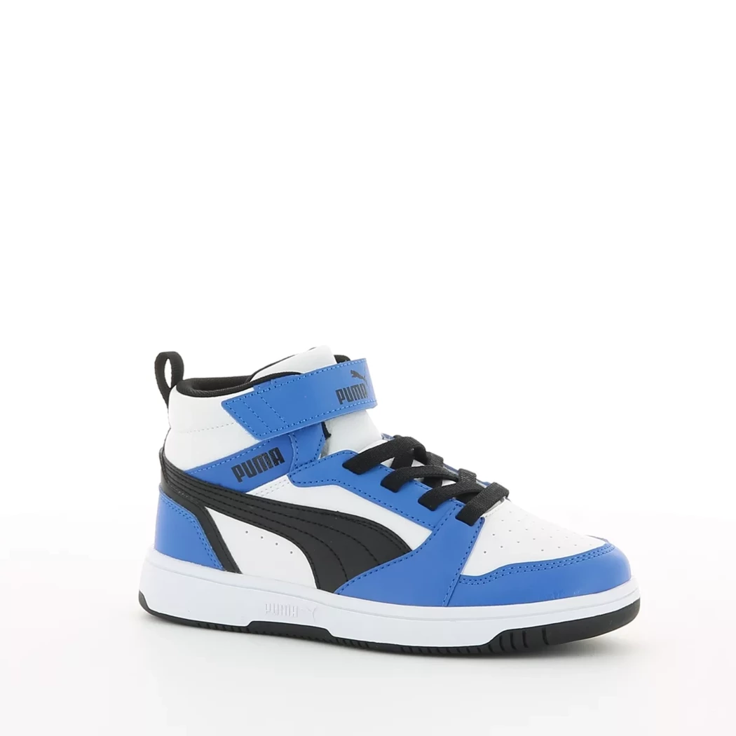 Image (1) de la chaussures Puma - Baskets Bleu en Cuir synthétique
