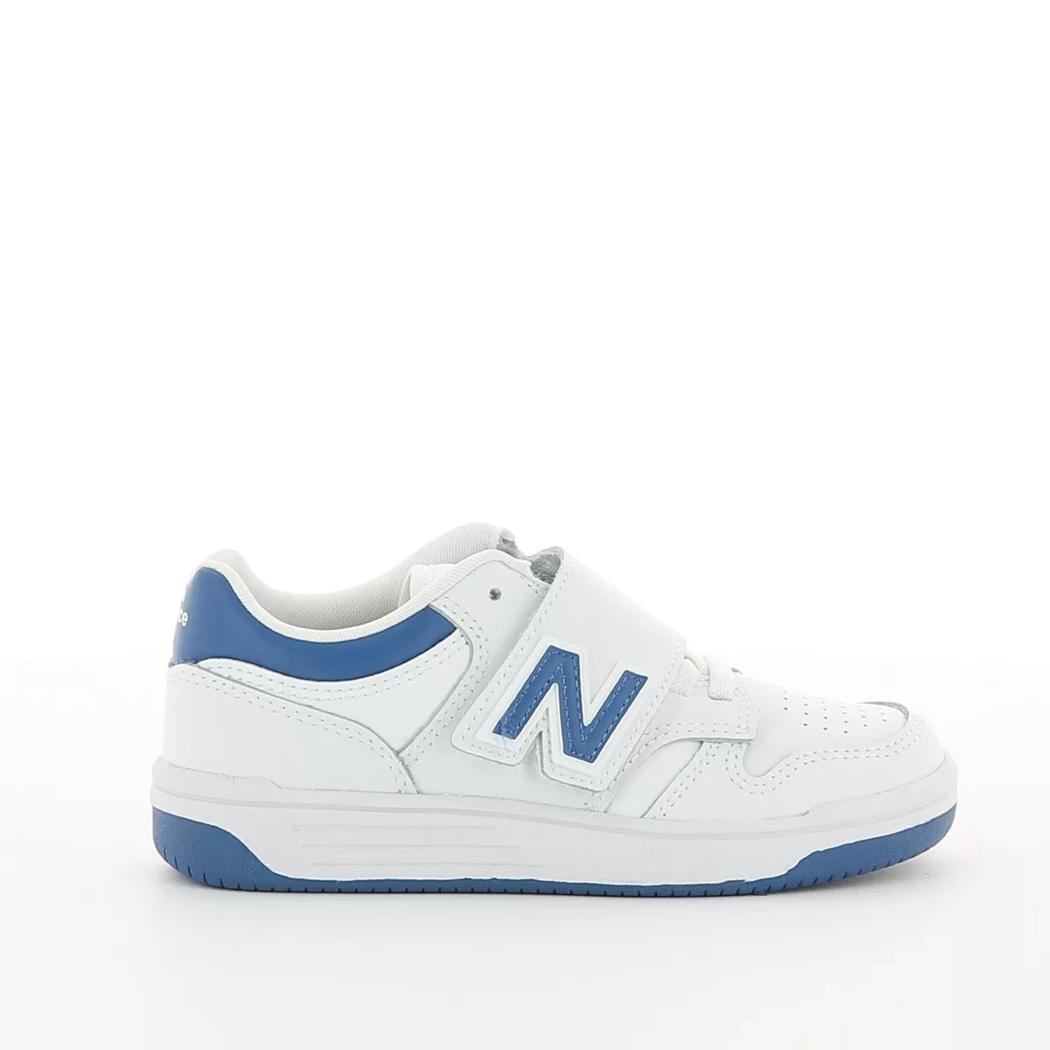 Image (2) de la chaussures New Balance - Baskets Blanc en Cuir synthétique