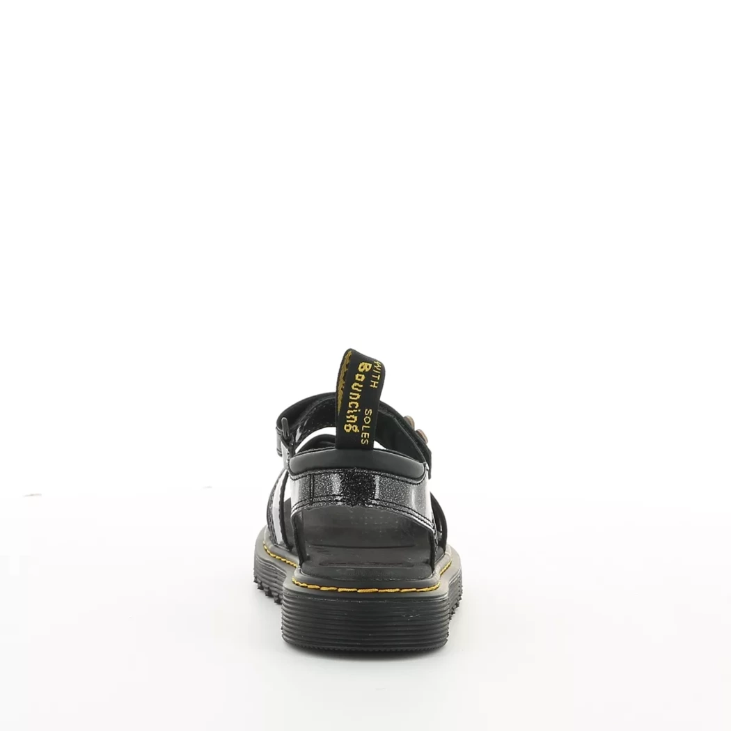 Image (3) de la chaussures Dr. Martens - Sandales et Nu-Pieds Noir en Cuir vernis