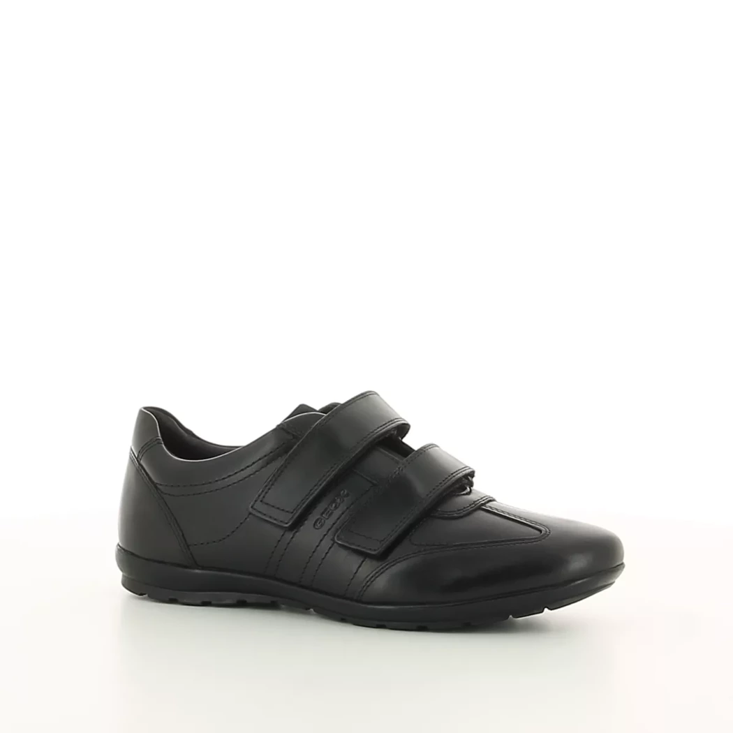Image (1) de la chaussures Geox - Chaussures à velcro Noir en Cuir