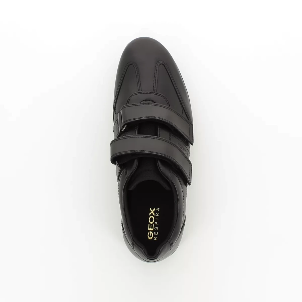 Image (6) de la chaussures Geox - Chaussures à velcro Noir en Cuir