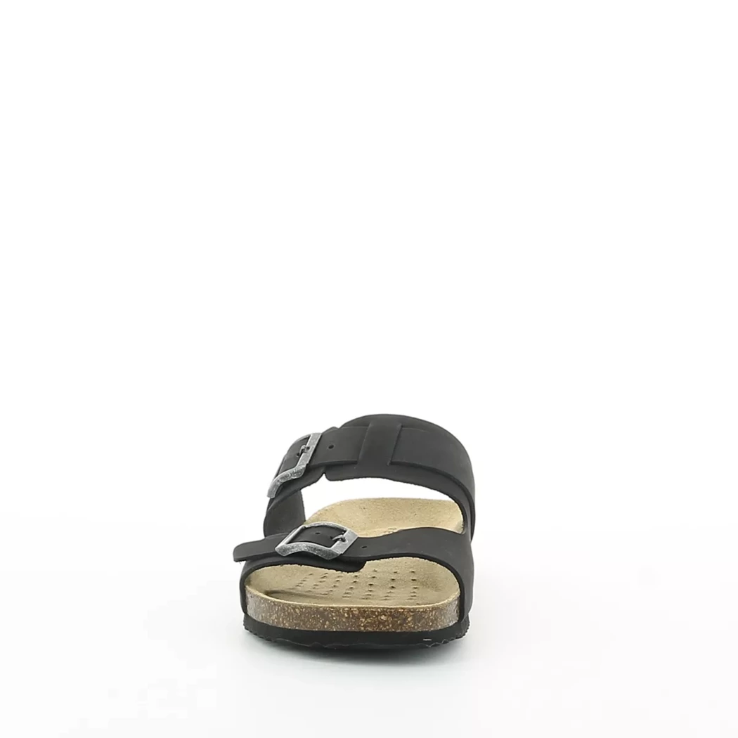 Image (5) de la chaussures Geox - Mules et Sabots Noir en Cuir nubuck