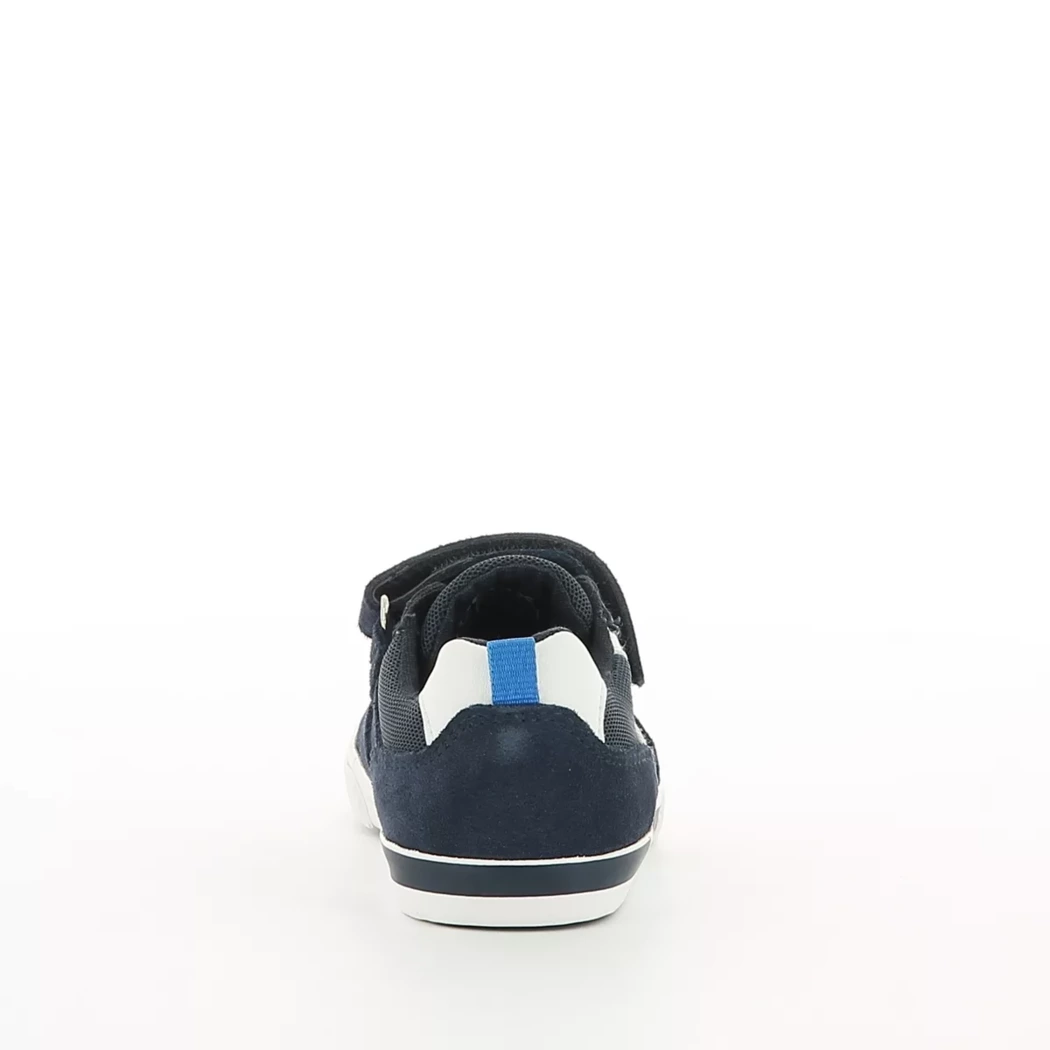 Image (3) de la chaussures Geox - Baskets Bleu en Multi-Matières