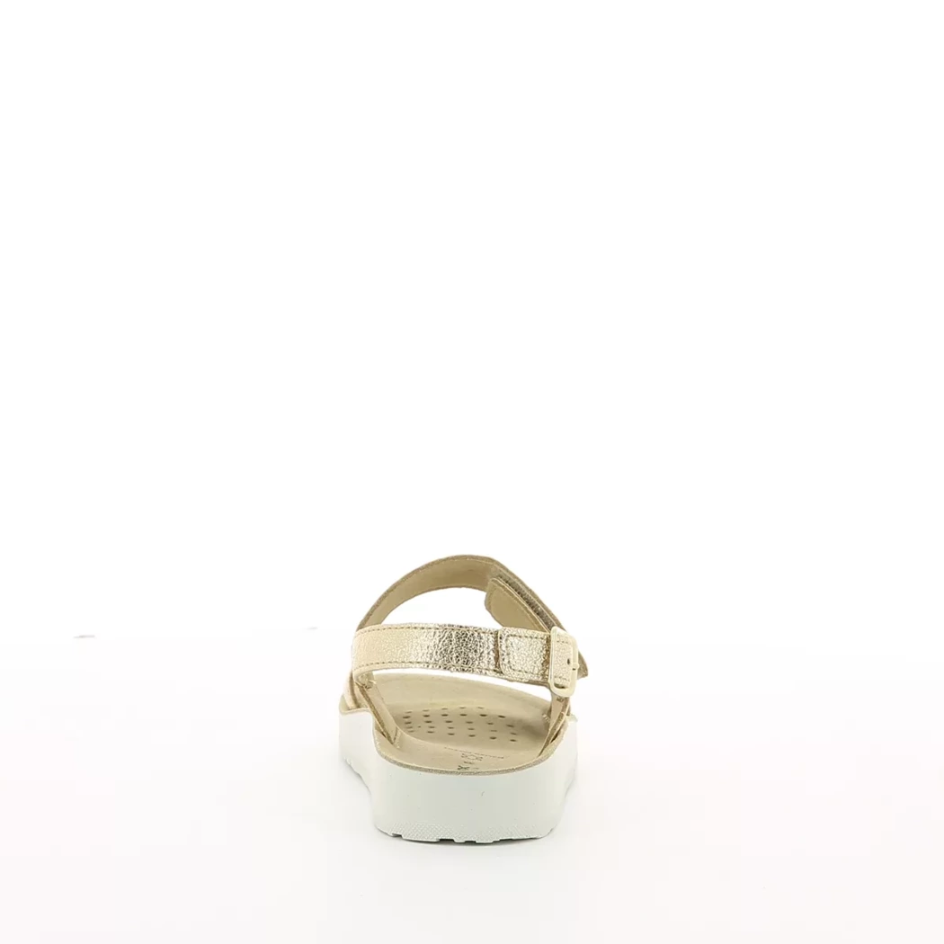 Image (3) de la chaussures Geox - Sandales et Nu-Pieds Or / Bronze / Platine en Cuir synthétique