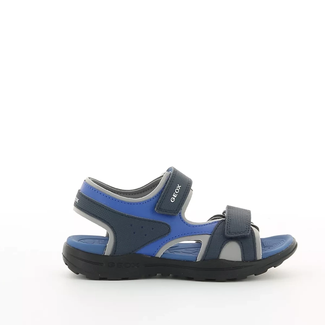 Image (2) de la chaussures Geox - Sandales et Nu-Pieds Bleu en Cuir synthétique
