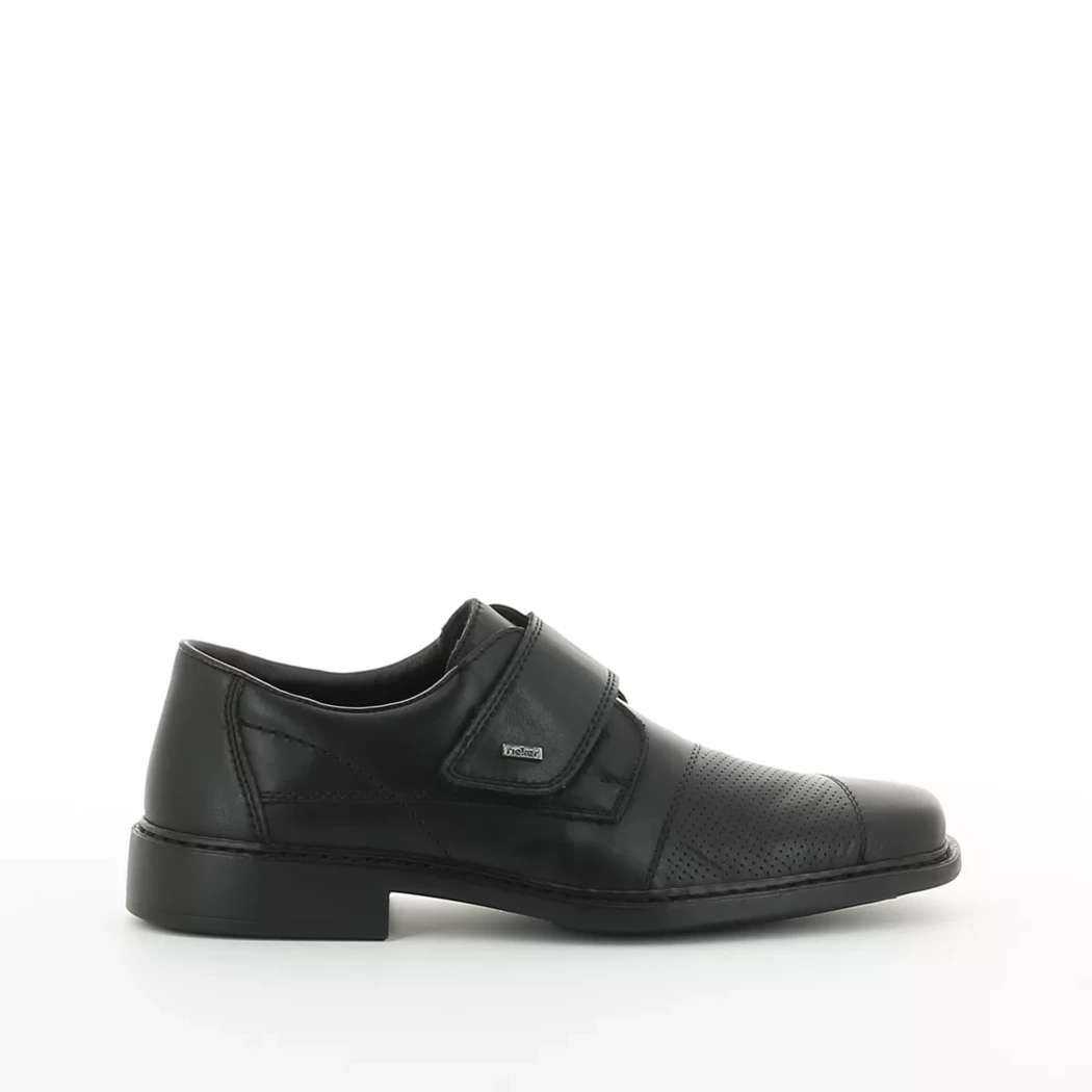Image (2) de la chaussures Rieker - Chaussures à velcro Noir en Cuir