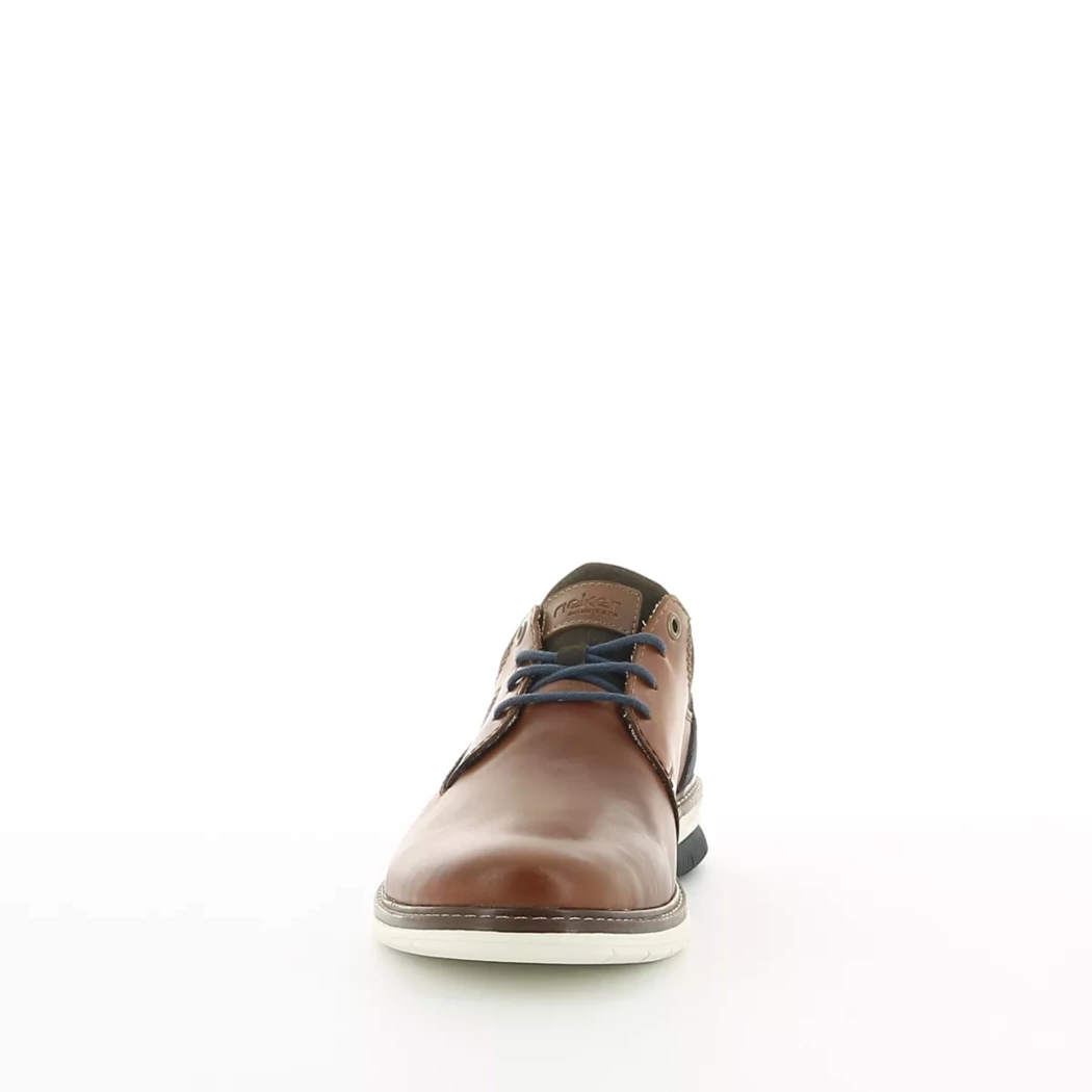 Image (5) de la chaussures Rieker - Chaussures à lacets Cuir naturel / Cognac en Cuir