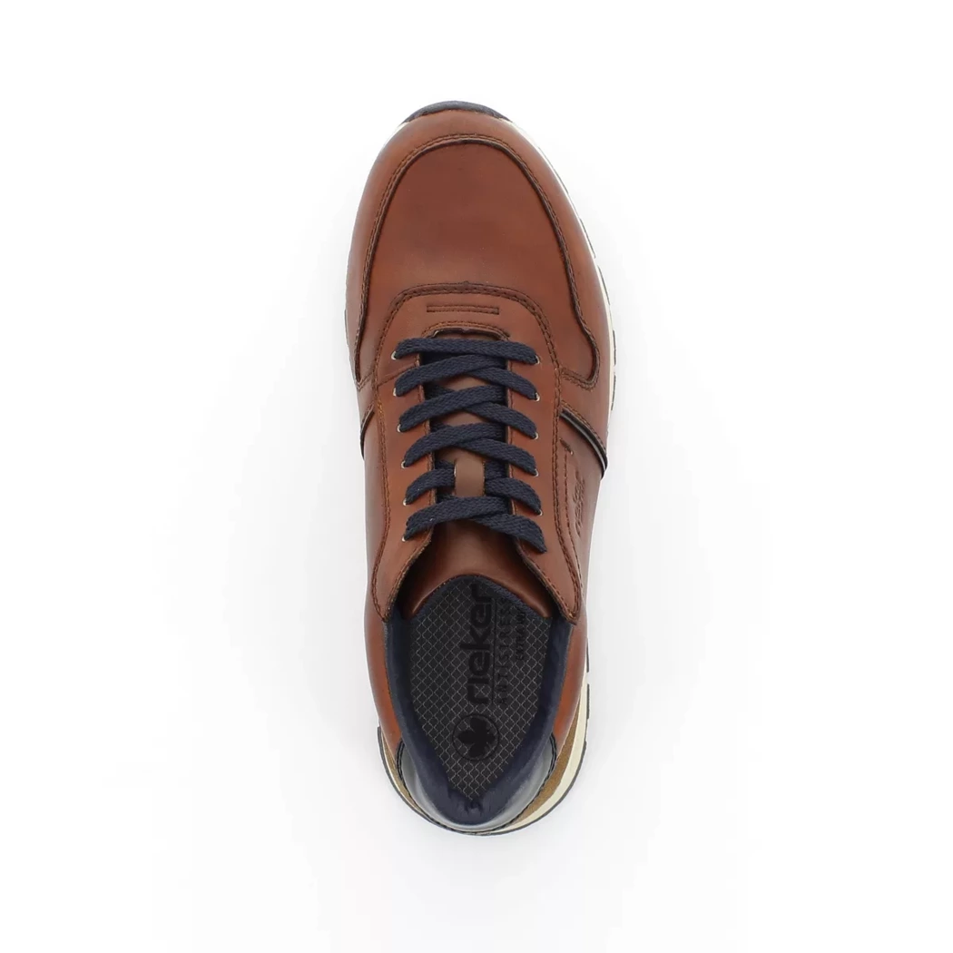 Image (6) de la chaussures Rieker - Chaussures à lacets Cuir naturel / Cognac en Cuir