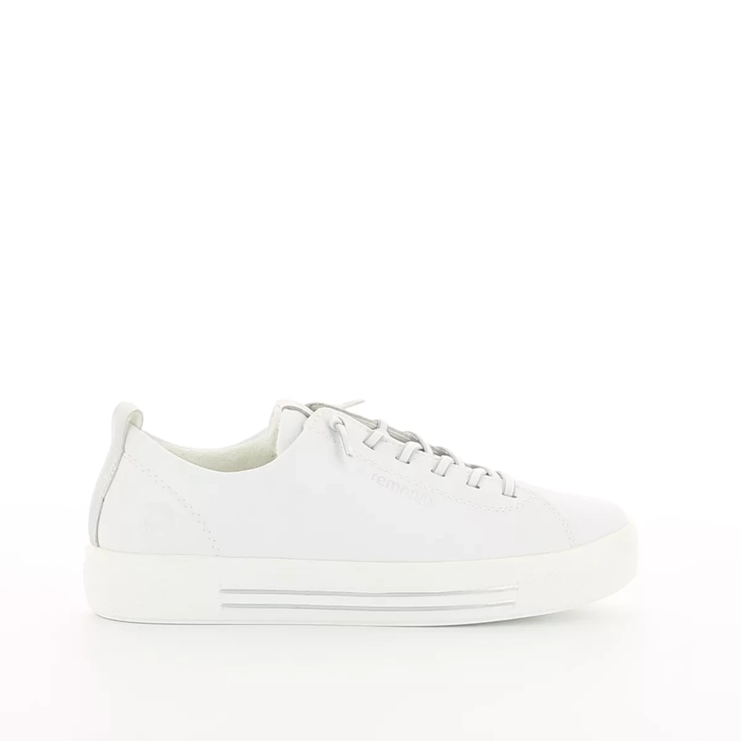 Image (2) de la chaussures Remonte - Baskets Blanc en Cuir