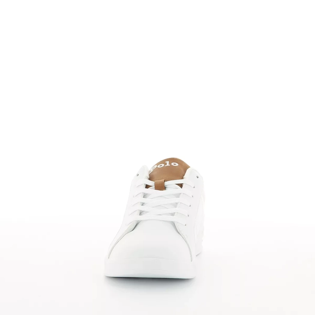 Image (5) de la chaussures Ralph Lauren - Baskets Blanc en Cuir synthétique