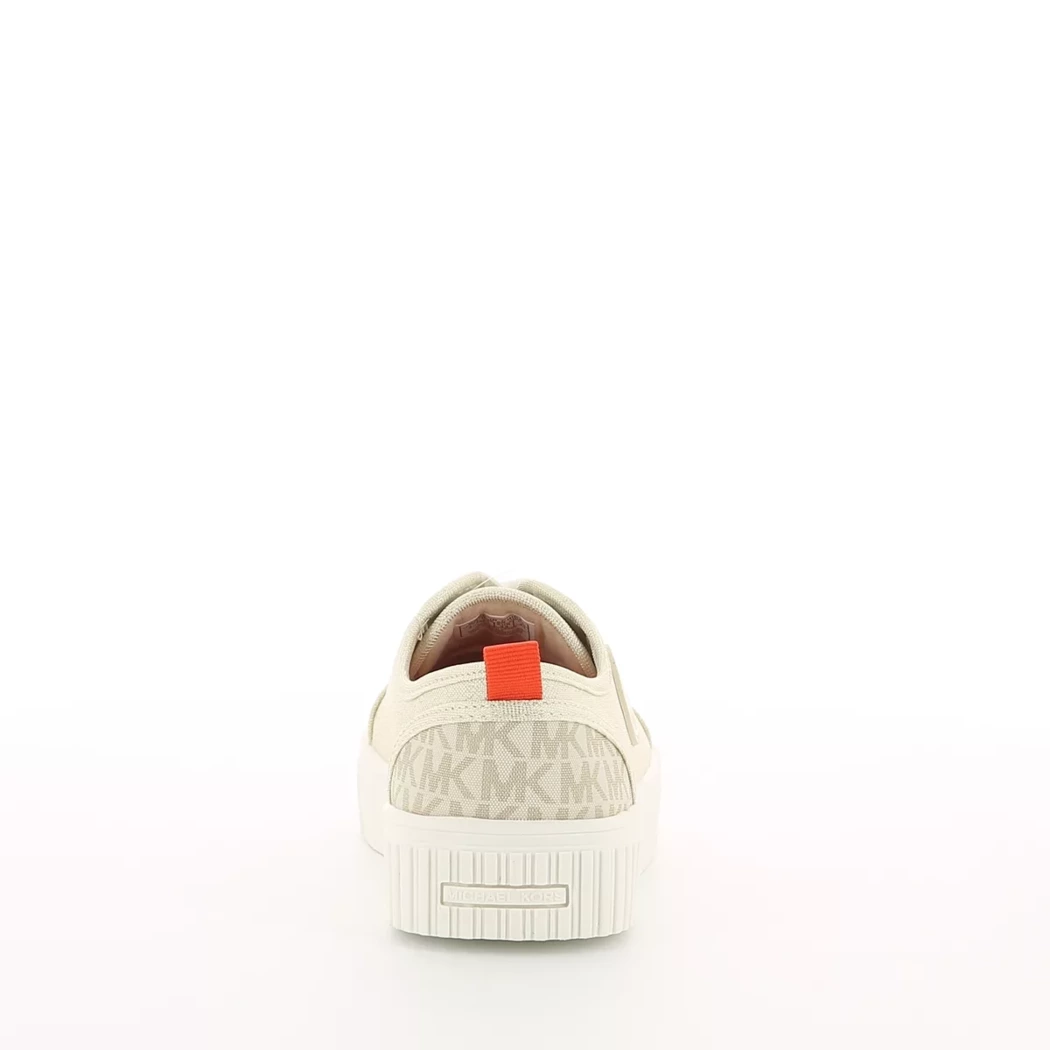 Image (3) de la chaussures Michael Kors Kids - Baskets Beige en Textile