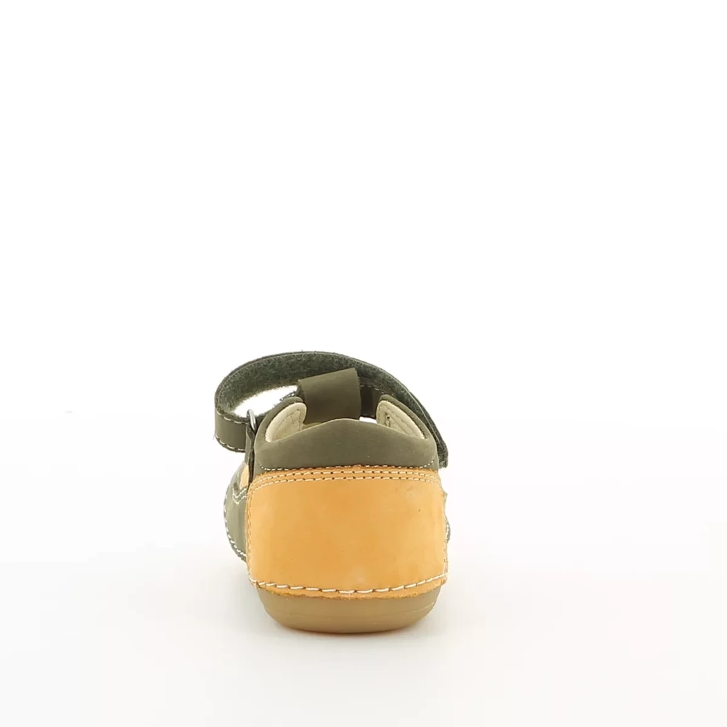 Image (3) de la chaussures Kickers - Bottines ouvertes Vert en Cuir nubuck