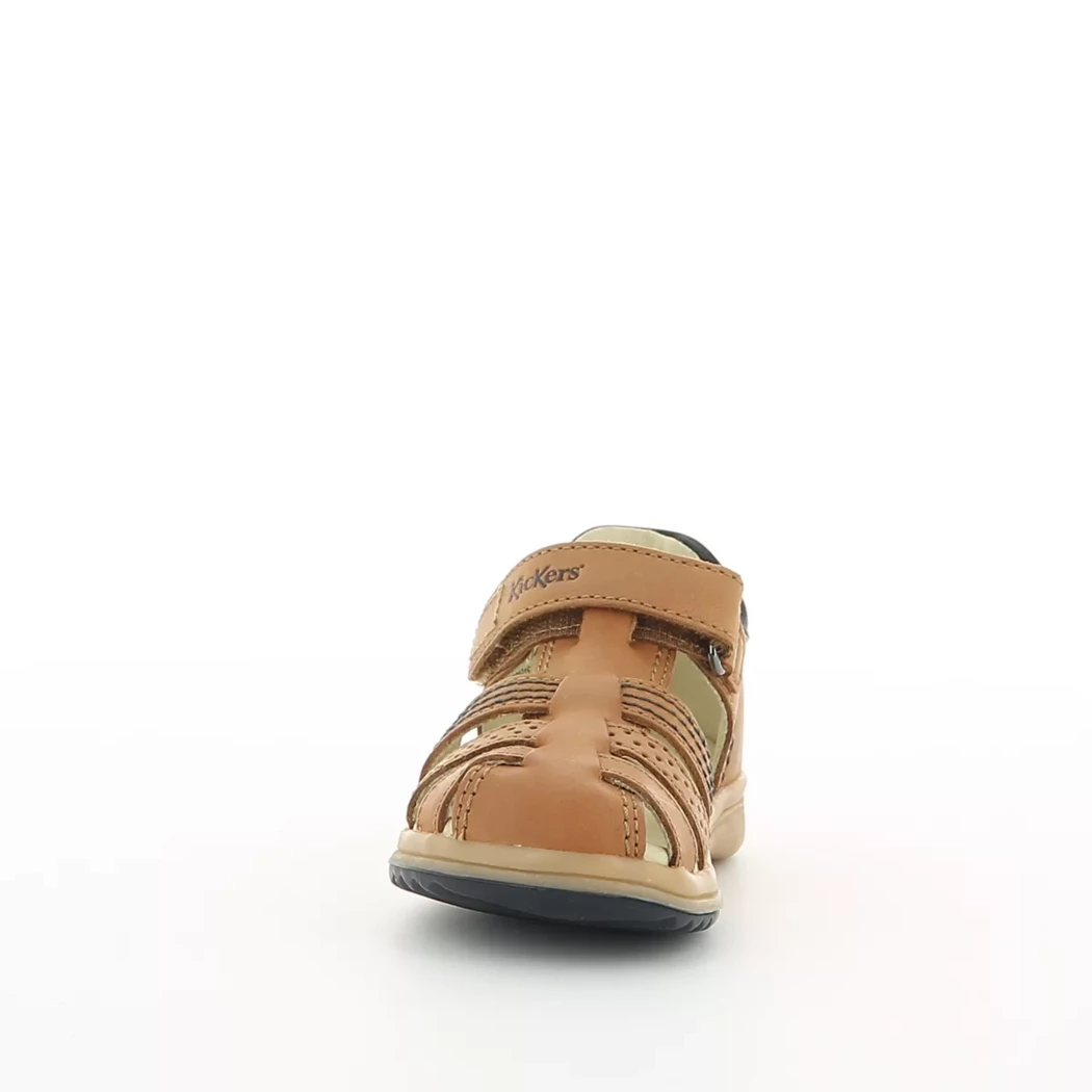 Image (5) de la chaussures Kickers - Sandales et Nu-Pieds Cuir naturel / Cognac en Cuir