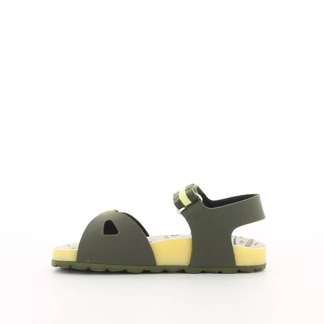 Image (4) de la chaussures Kickers - Sandales et Nu-Pieds Vert en Cuir synthétique