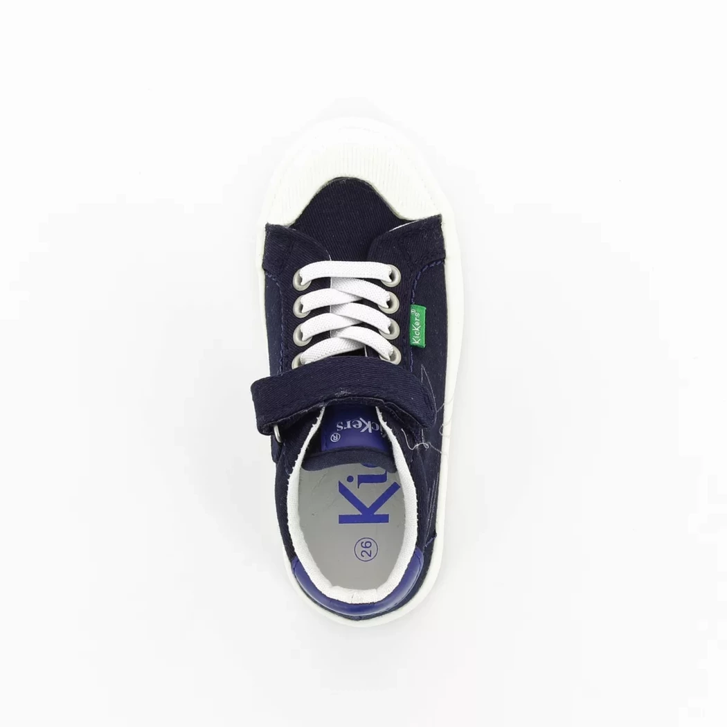 Image (6) de la chaussures Kickers - Baskets Bleu en Textile