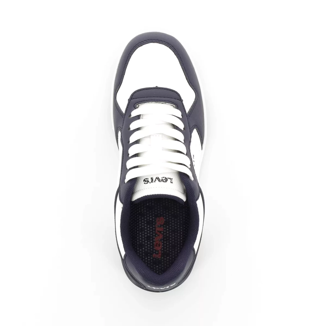 Image (6) de la chaussures Levi's - Baskets Blanc en Cuir synthétique