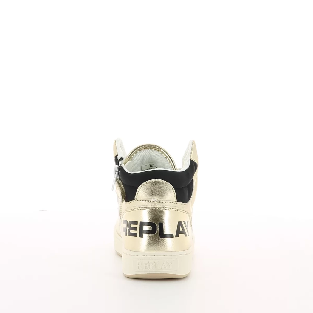 Image (3) de la chaussures Replay - Baskets Blanc en Cuir synthétique