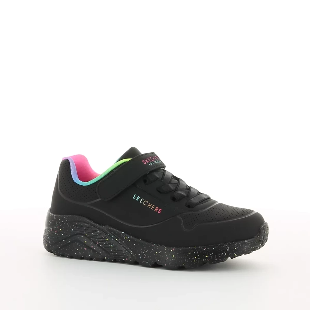 Image (1) de la chaussures Skechers - Baskets Noir en Cuir synthétique