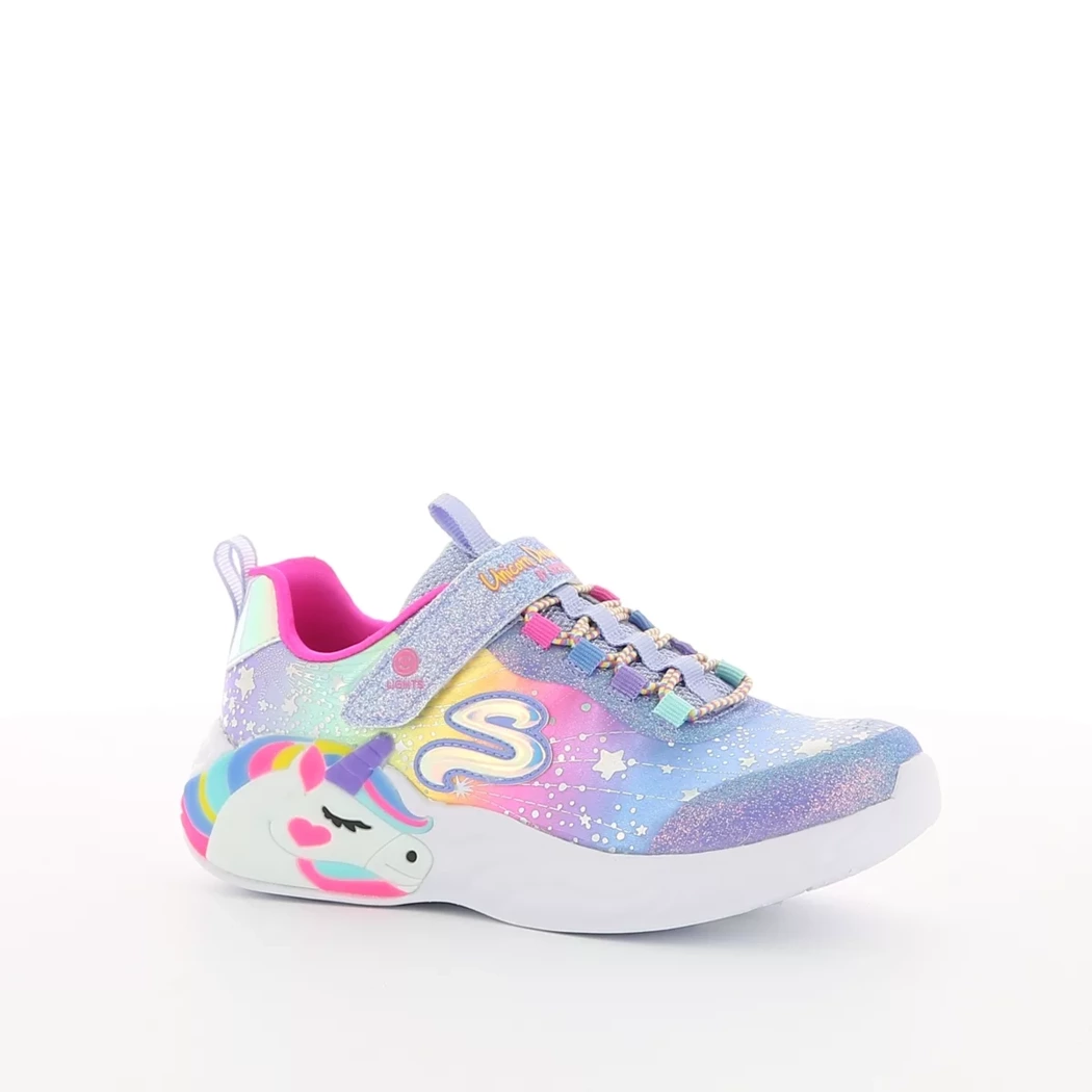 Image (1) de la chaussures Skechers - Baskets Violet / Lilas en Nylon