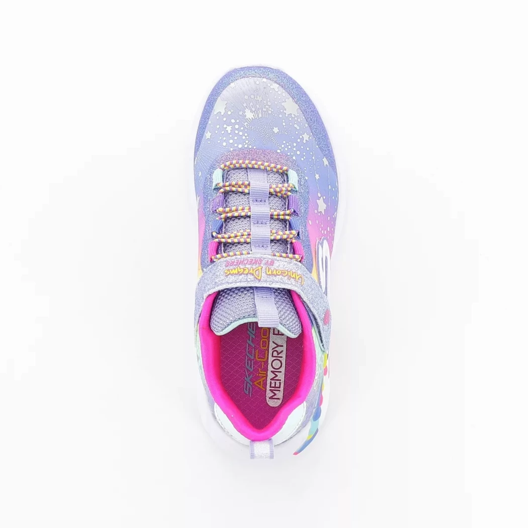 Image (6) de la chaussures Skechers - Baskets Violet / Lilas en Nylon