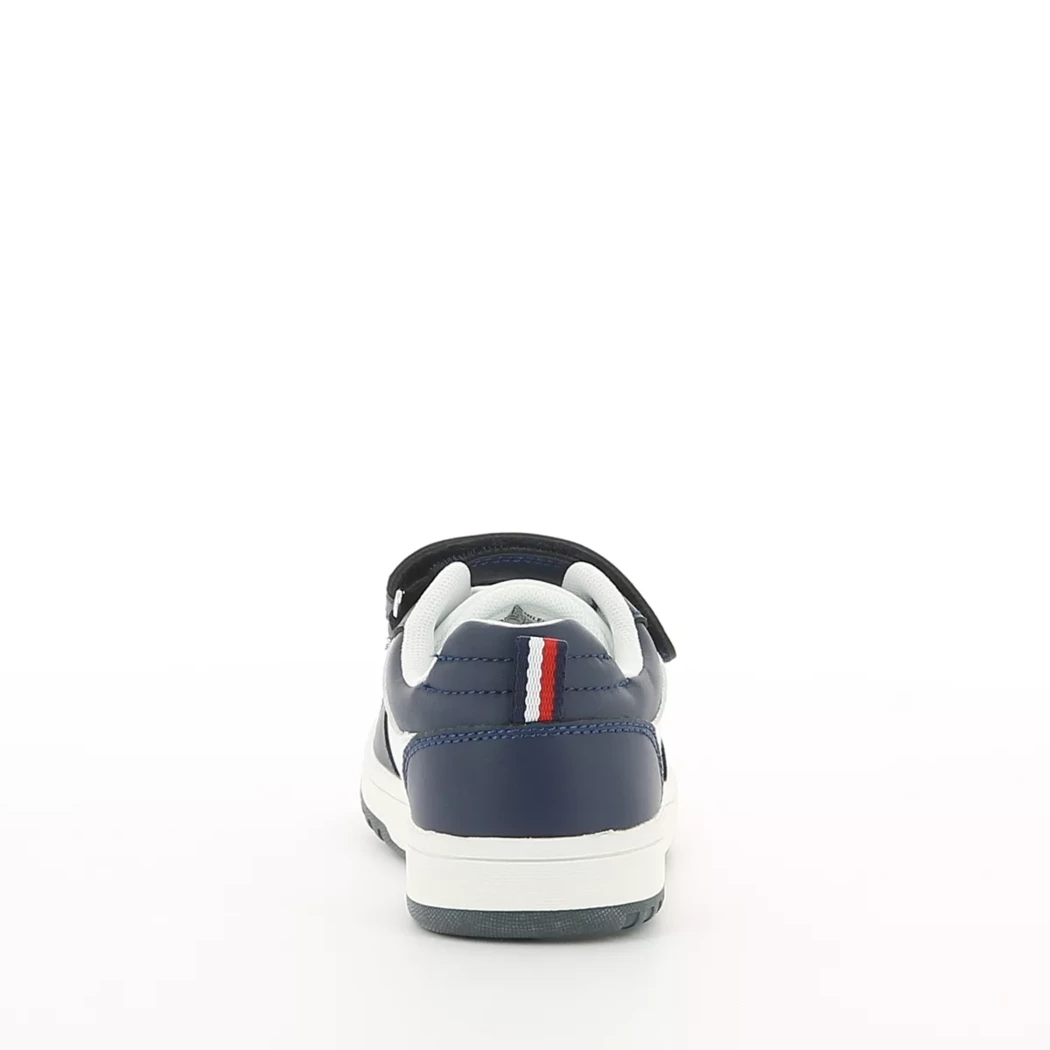 Image (3) de la chaussures Tommy Hilfiger - Baskets Bleu en Cuir synthétique