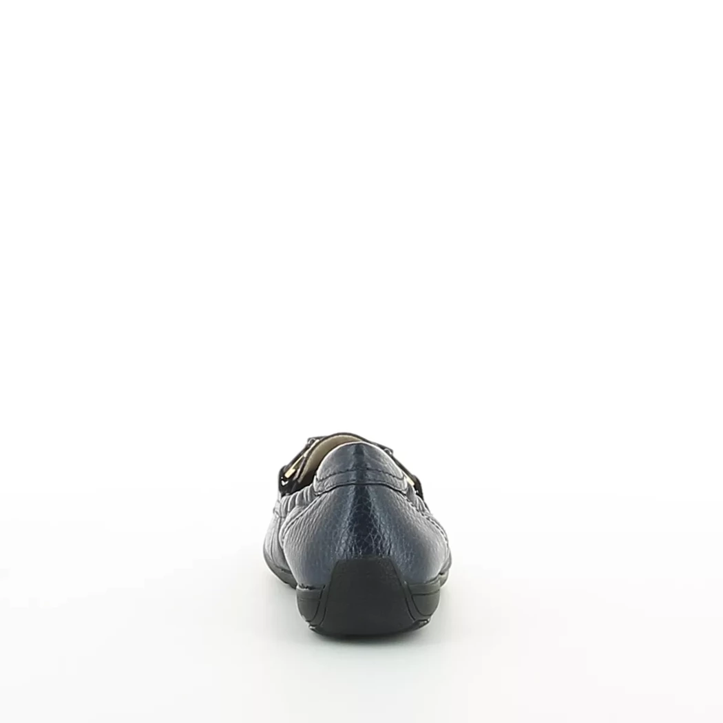 Image (3) de la chaussures Caprice - Mocassins Bleu en Cuir