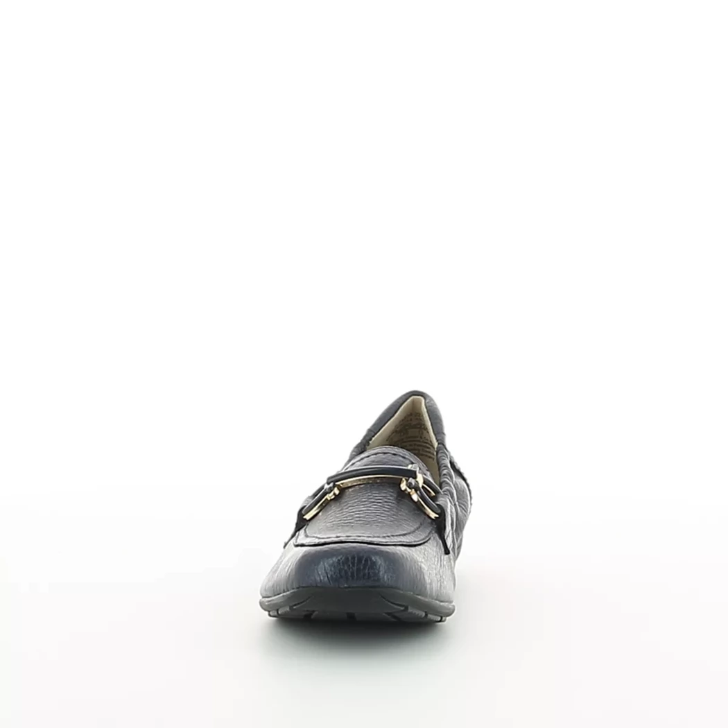 Image (5) de la chaussures Caprice - Mocassins Bleu en Cuir