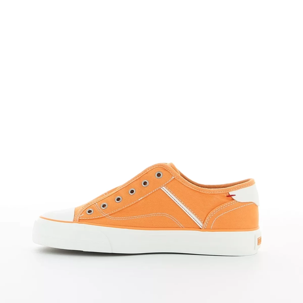 Image (4) de la chaussures Mustang - Baskets Orange en Textile