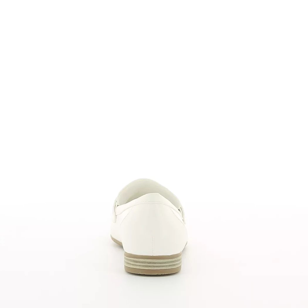 Image (3) de la chaussures Marco Tozzi - Mocassins Blanc en Cuir synthétique