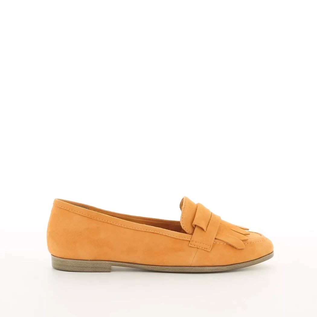 Image (2) de la chaussures Tamaris - Mocassins Orange en Cuir nubuck