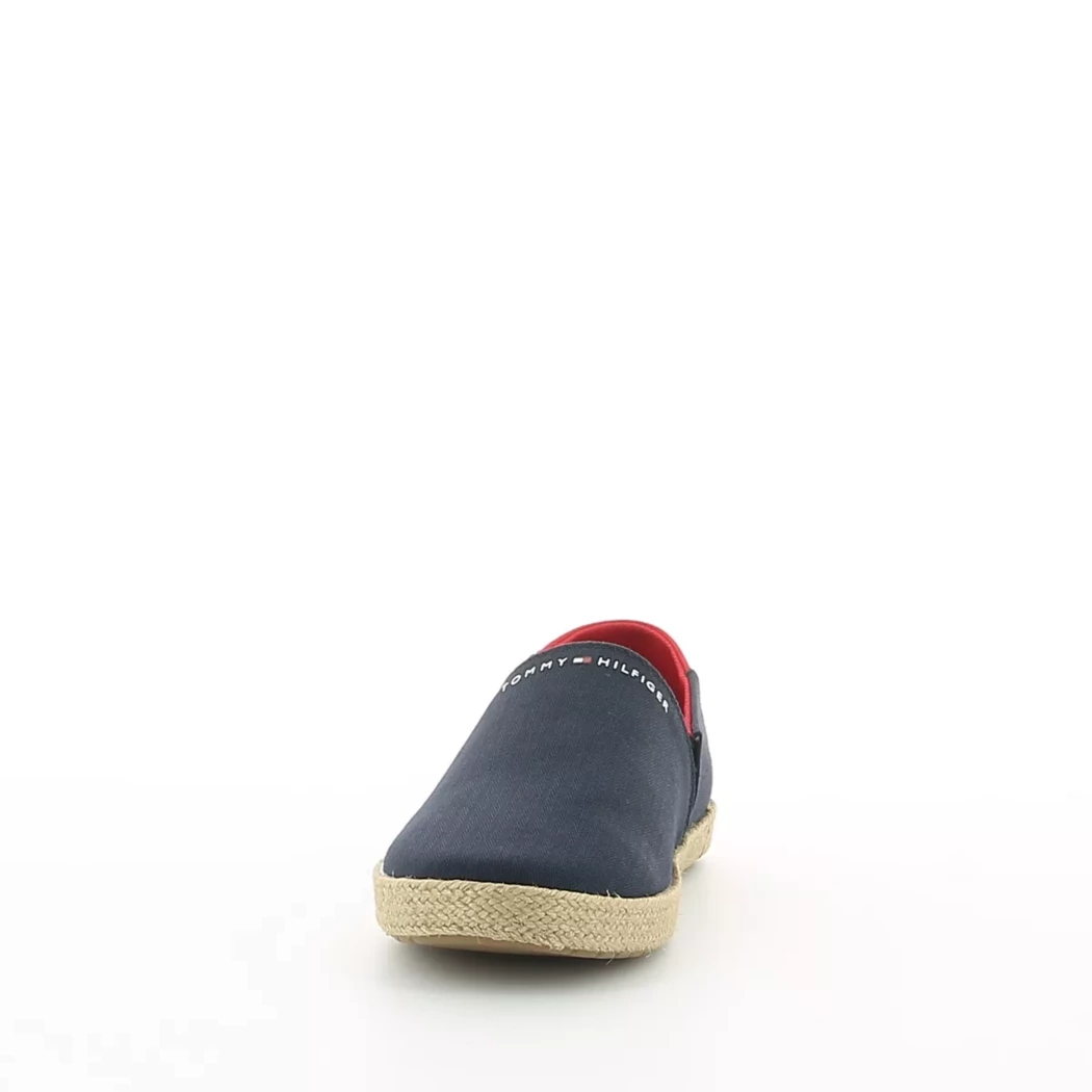 Image (5) de la chaussures Tommy Hilfiger - Espadrilles Bleu en Textile