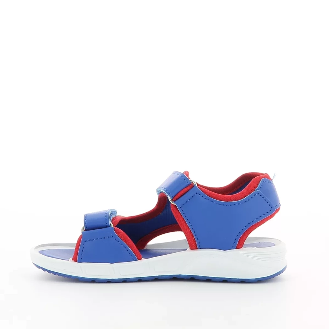 Image (4) de la chaussures Leomil - Sandales et Nu-Pieds Bleu en Cuir synthétique
